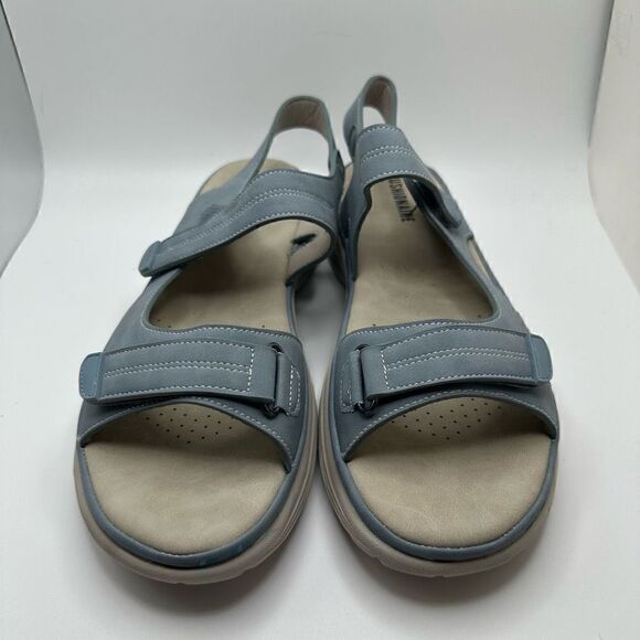 CUSHIONAIRE Women's Magee comfort footbed outdoor sandal with adjustable strap a - Picture 2 of 7